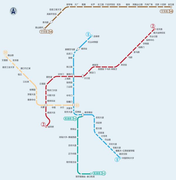 南京地铁12号线最新线路图，城市脉络的新延伸
