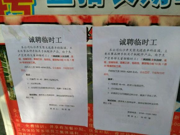 廊坊最新招临时工日结，机遇与挑战并存
