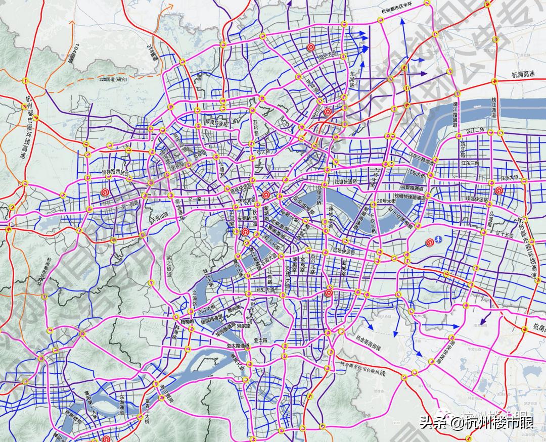 杭州地铁5号线最新线路图，城市交通枢纽的新篇章