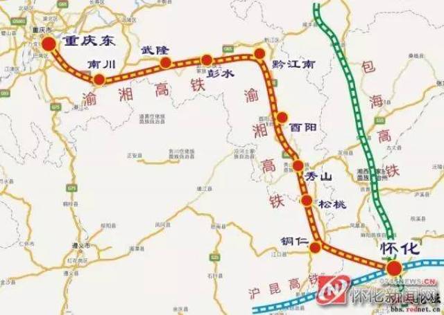 渝怀二线铜仁地区最新进展报道