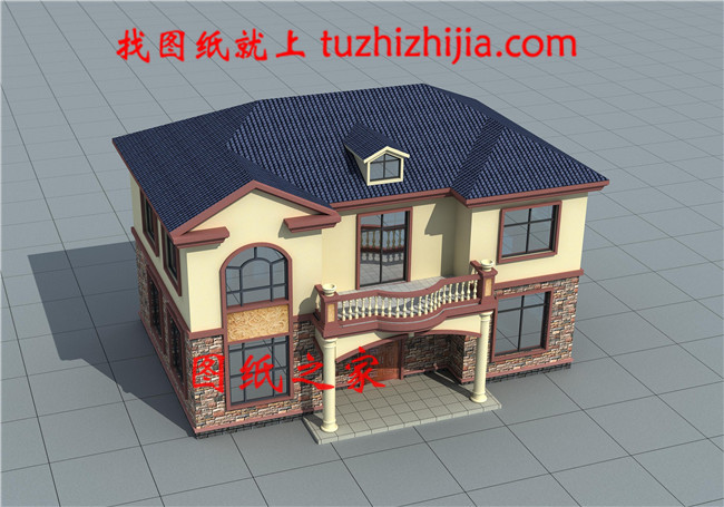 最新8x10米小别墅外观设计